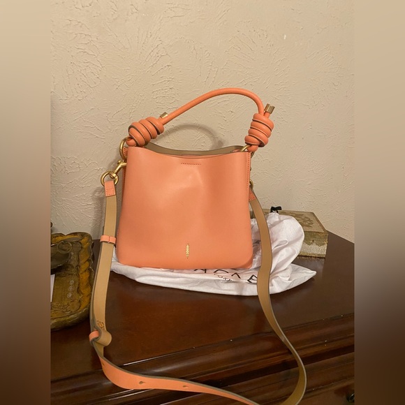 Thacker NY Chelsea Crossbody in coral - Picture 2 of 7